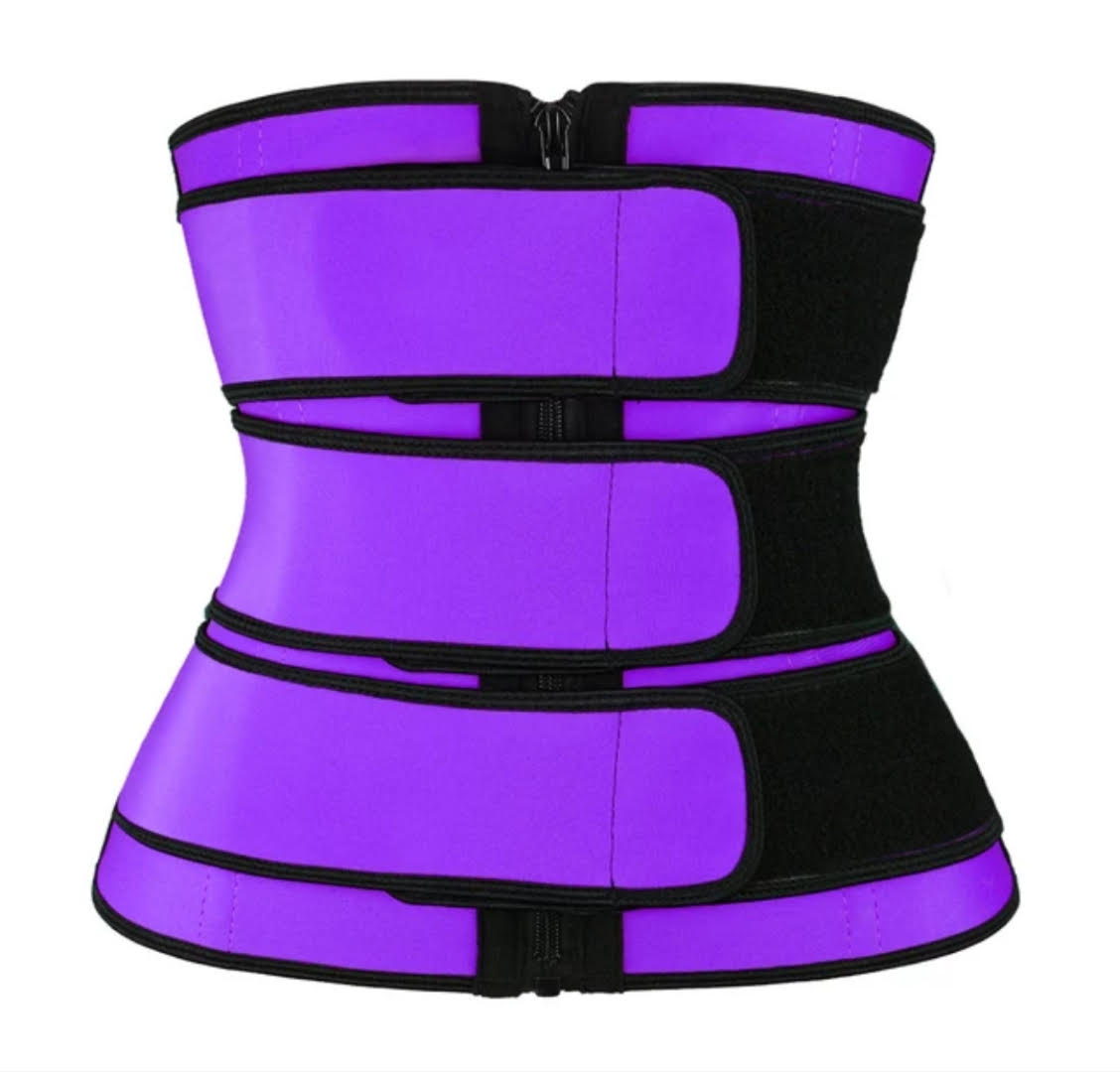 3 Strap Latex Extra Firm Compression Waist Trainer 3 Strap Latex Extra