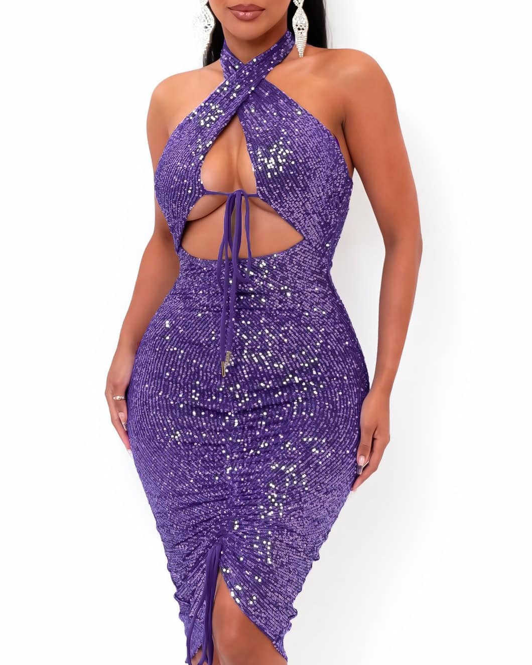 Purple Dazzled Dress