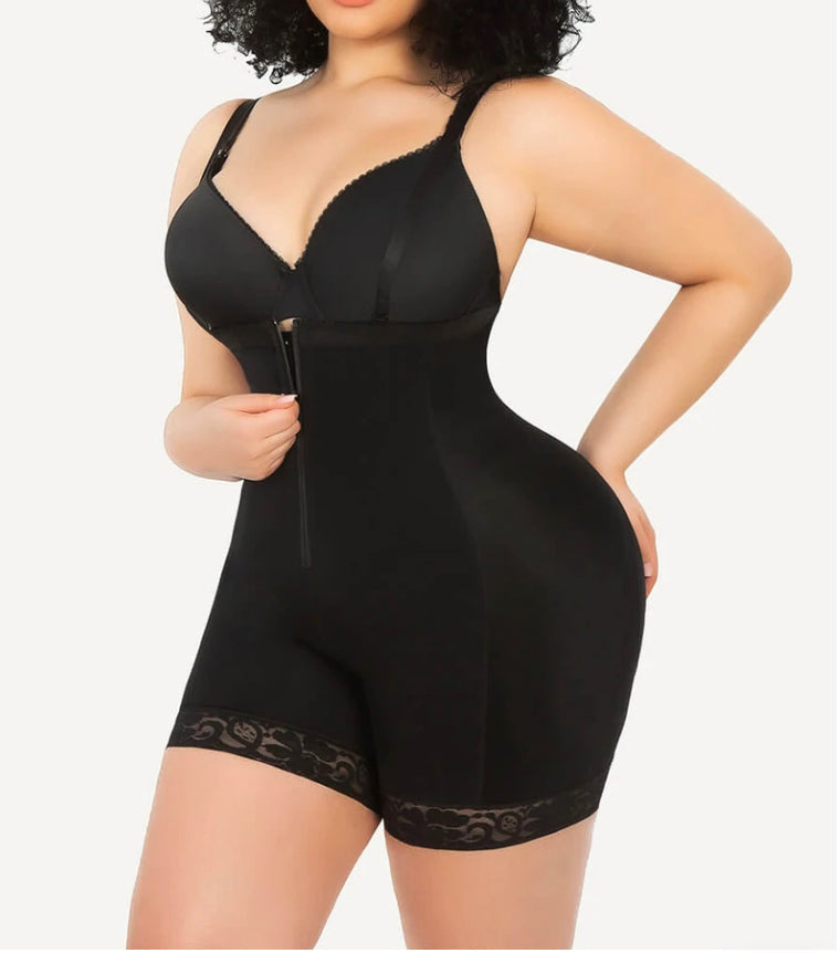 Butt and Tummy Compression Bodysuit Firm Shaper