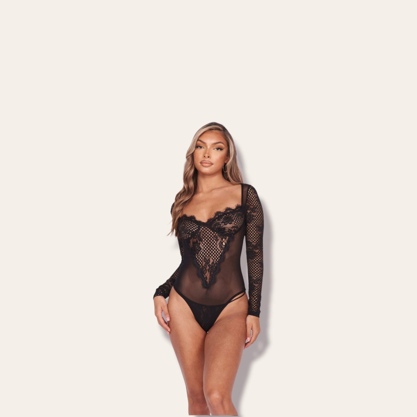 Lacy Fit Bodysuit