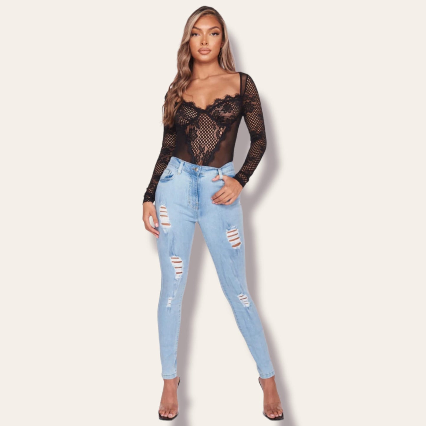 Lacy Fit Bodysuit