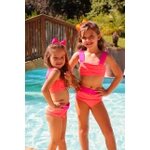 Mermaid Jade Two Piece for Kids Made of 90% Polyamide and 10% Elastane